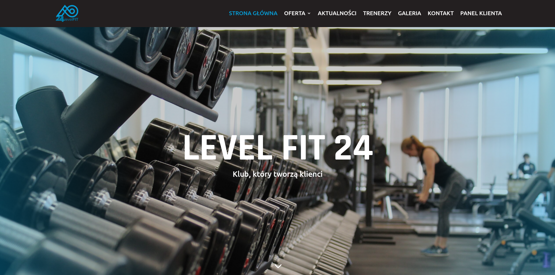 Level FIT 24 - Fitness Club Website
